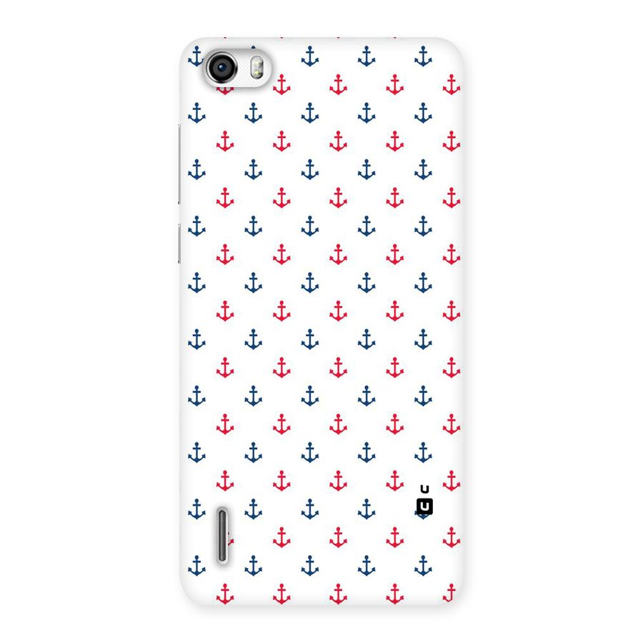 Minimal Anchor Pattern Back Case for Honor 6