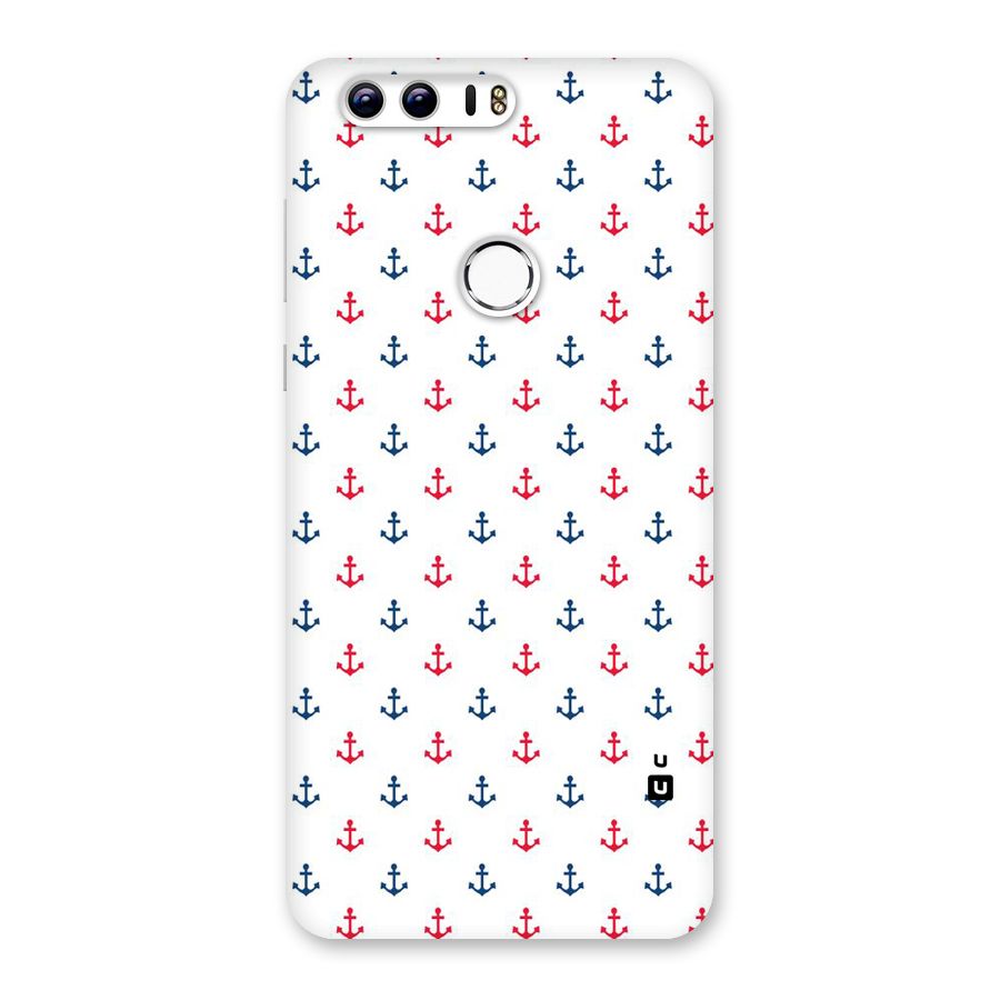 Minimal Anchor Pattern Back Case for Honor 8