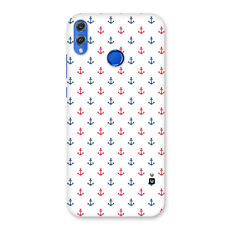 Minimal Anchor Pattern Back Case for Honor 8X
