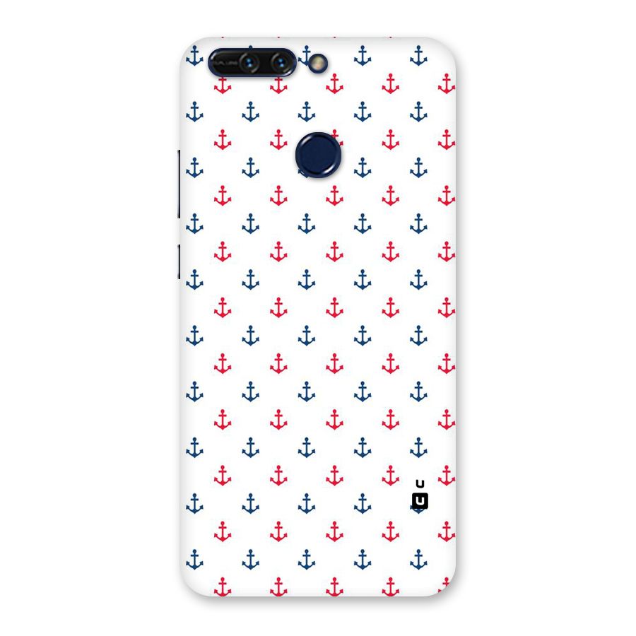 Minimal Anchor Pattern Back Case for Honor 8 Pro