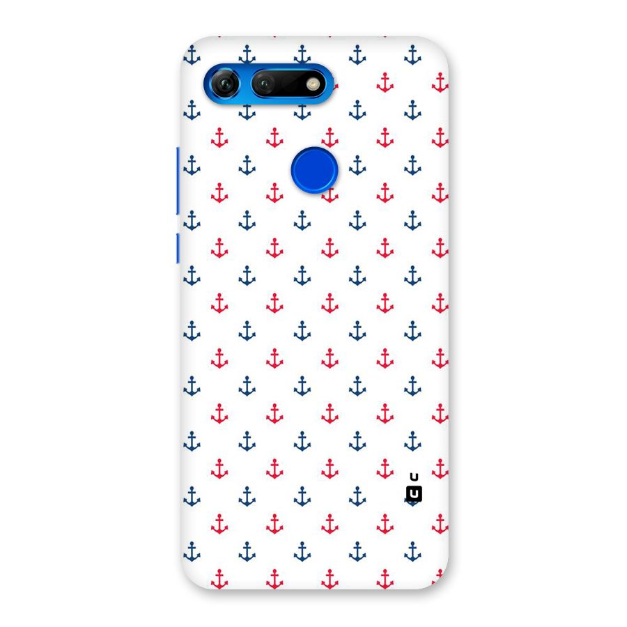 Minimal Anchor Pattern Back Case for Honor View 20