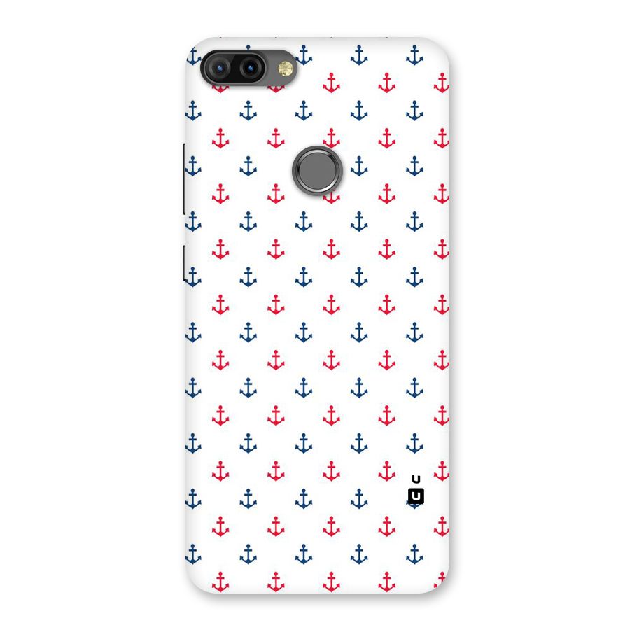 Minimal Anchor Pattern Back Case for Infinix Hot 6 Pro