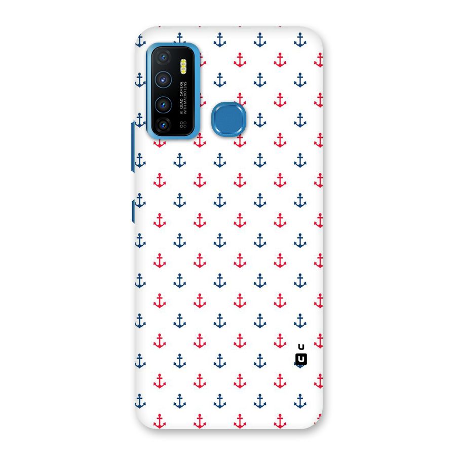 Minimal Anchor Pattern Back Case for Infinix Hot 9