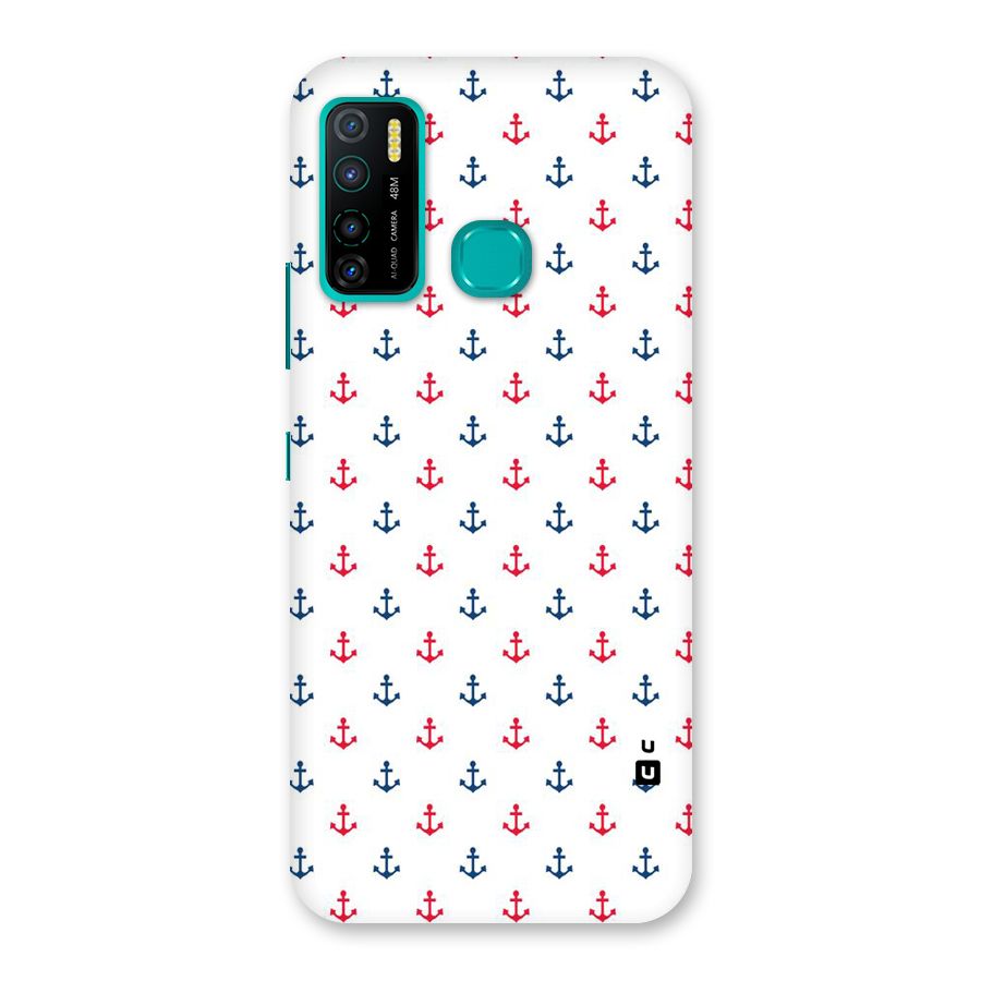 Minimal Anchor Pattern Back Case for Infinix Hot 9 Pro