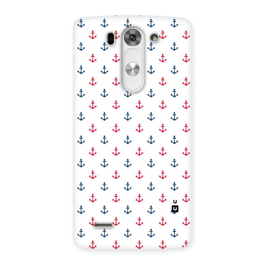 Minimal Anchor Pattern Back Case for LG G3 Mini