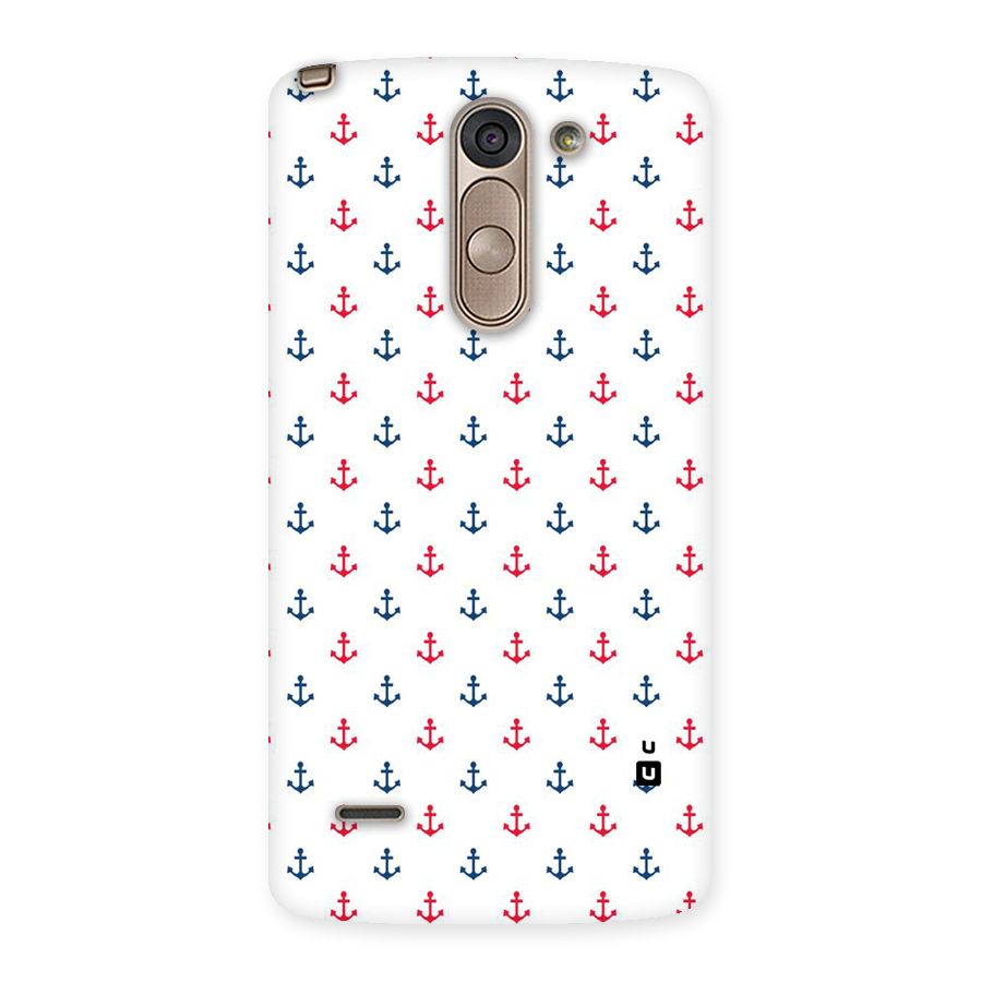 Minimal Anchor Pattern Back Case for LG G3 Stylus