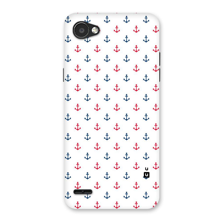 Minimal Anchor Pattern Back Case for LG Q6