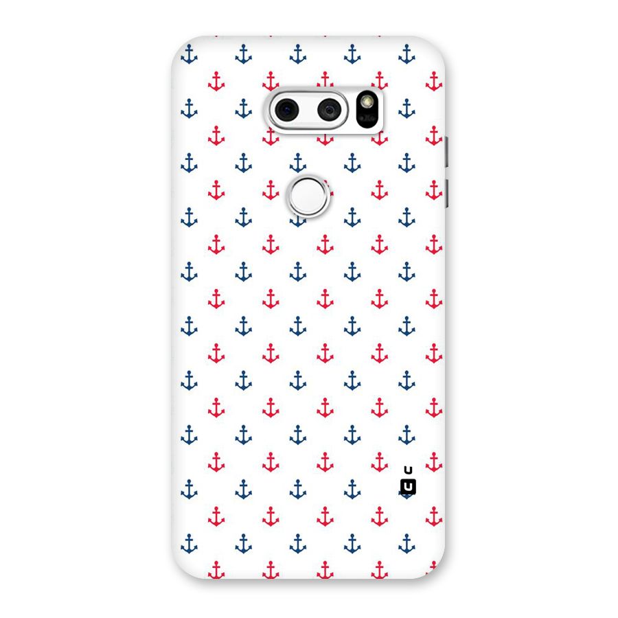 Minimal Anchor Pattern Back Case for LG V30