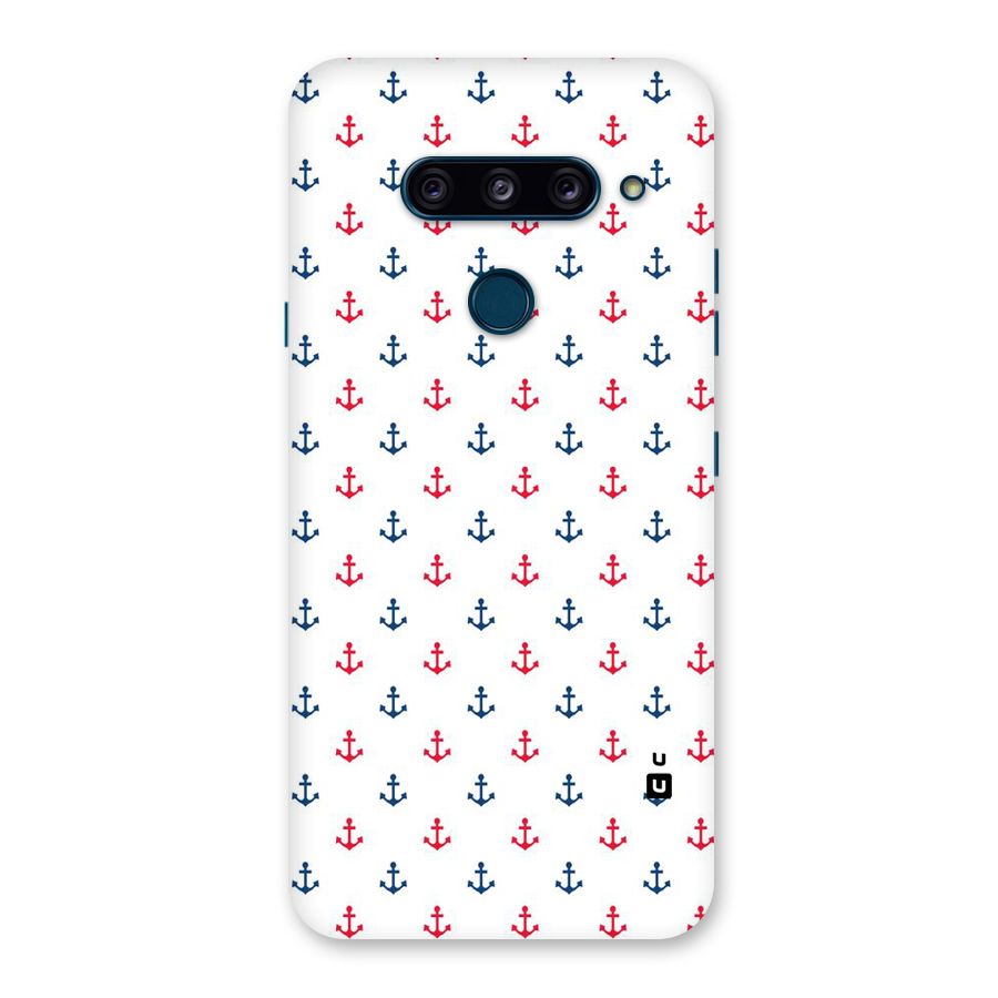 Minimal Anchor Pattern Back Case for LG  V40 ThinQ