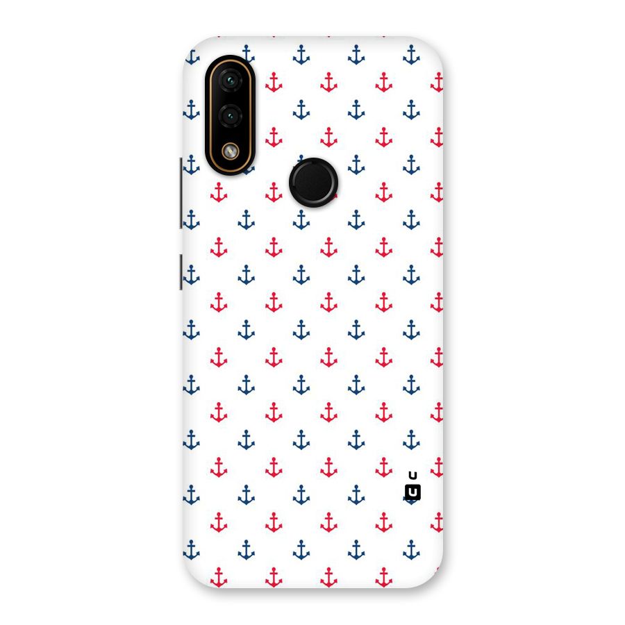 Minimal Anchor Pattern Back Case for Lenovo A6 Note