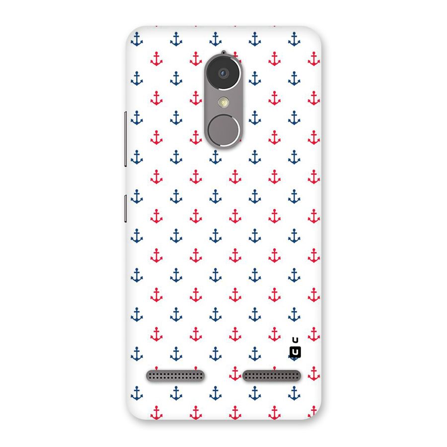 Minimal Anchor Pattern Back Case for Lenovo K6