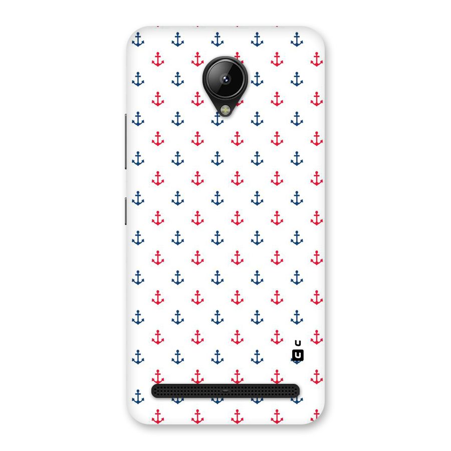 Minimal Anchor Pattern Back Case for Lenovo C2