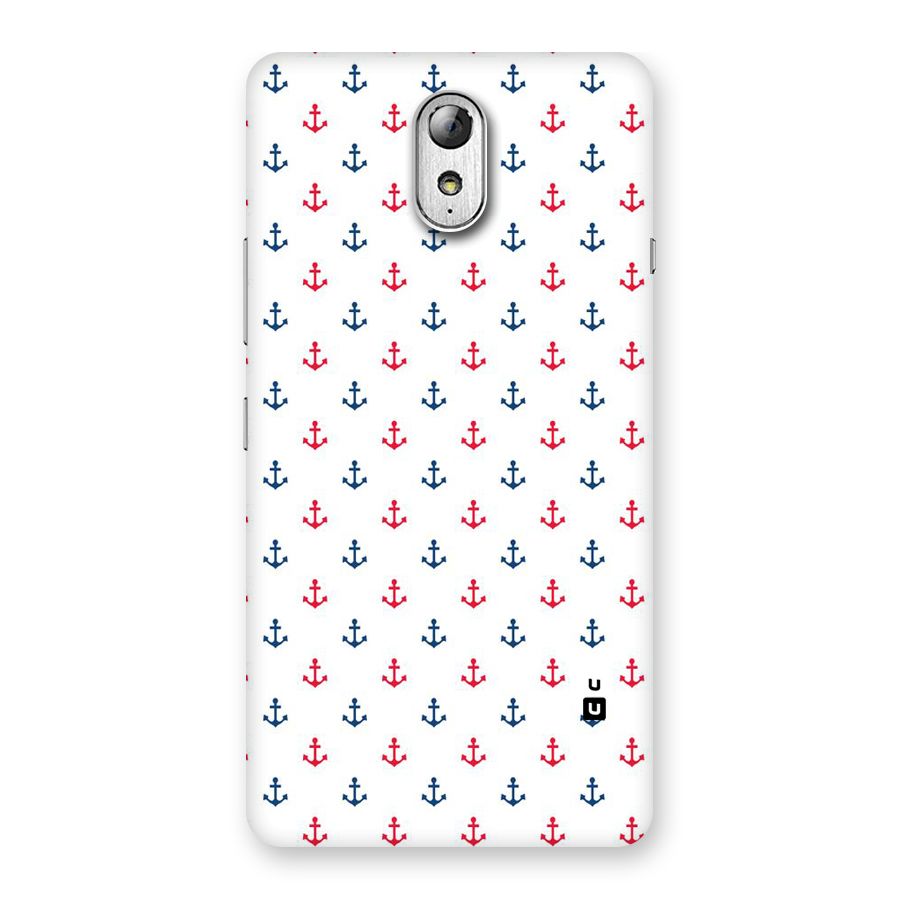 Minimal Anchor Pattern Back Case for Lenovo Vibe P1M