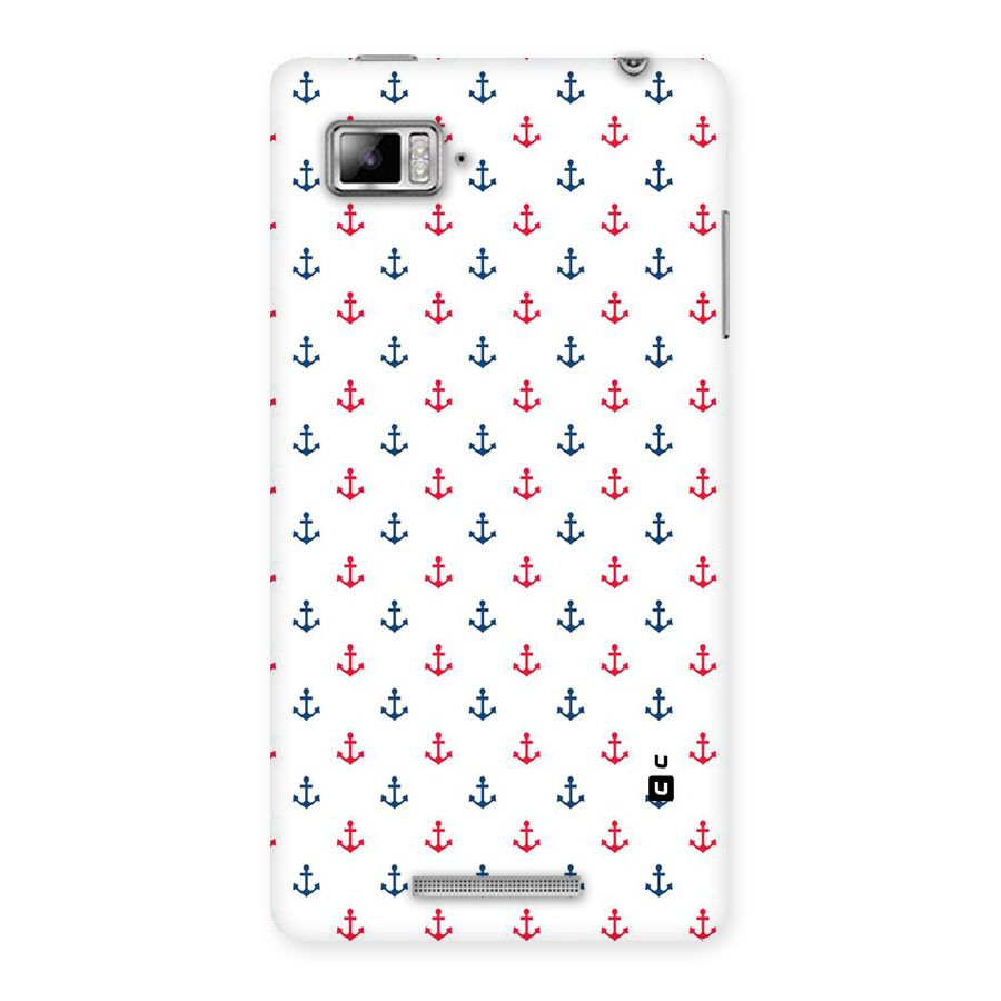 Minimal Anchor Pattern Back Case for Lenovo Vibe Z K910