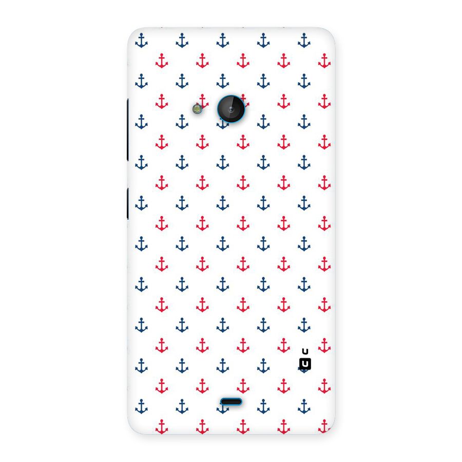 Minimal Anchor Pattern Back Case for Lumia 540