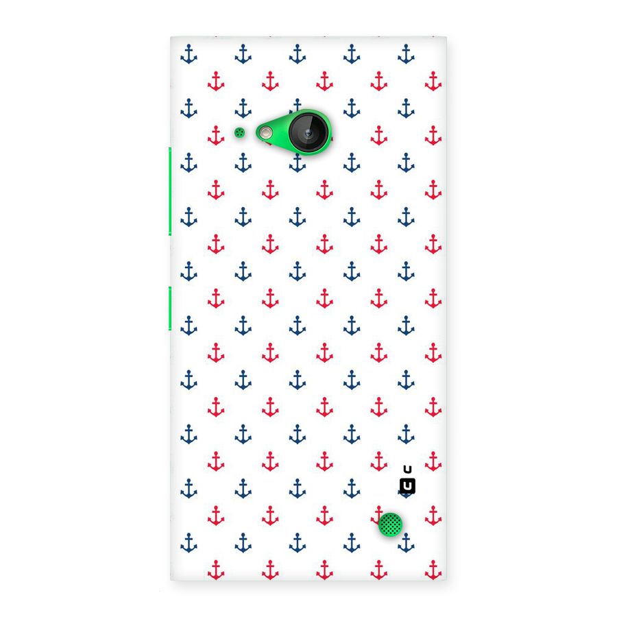 Minimal Anchor Pattern Back Case for Lumia 730