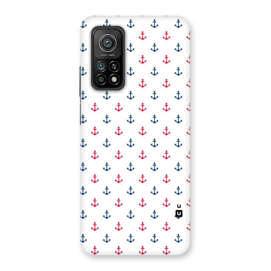 Minimal Anchor Pattern Back Case for Mi 10T Pro 5G