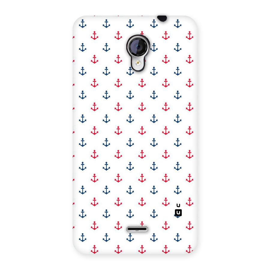 Minimal Anchor Pattern Back Case for Micromax Unite 2 A106