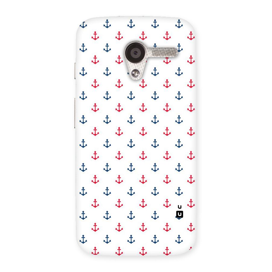 Minimal Anchor Pattern Back Case for Moto X