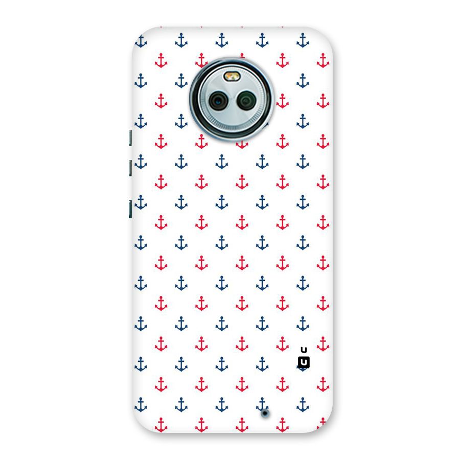Minimal Anchor Pattern Back Case for Moto X4