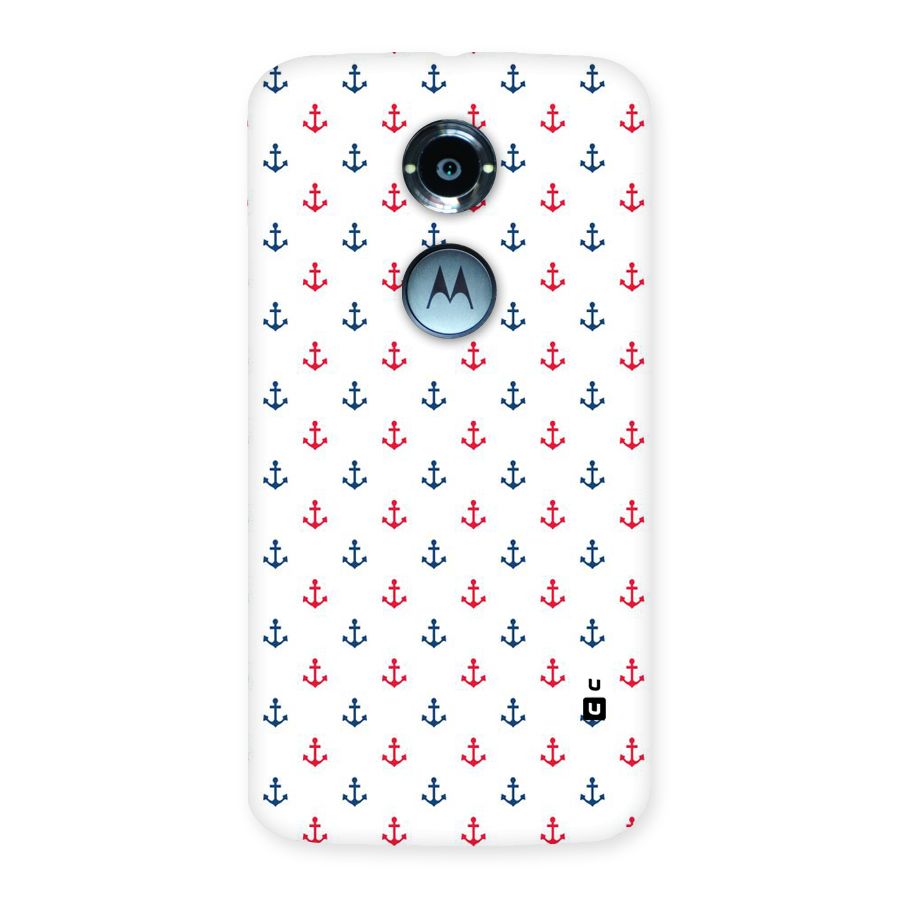 Minimal Anchor Pattern Back Case for Moto X 2nd Gen