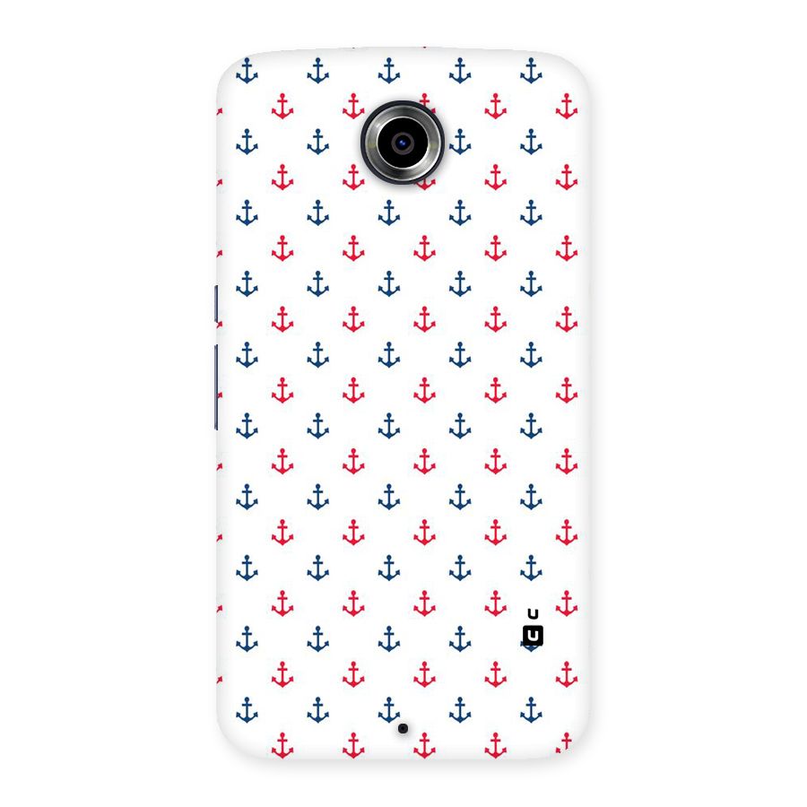 Minimal Anchor Pattern Back Case for Nexsus 6