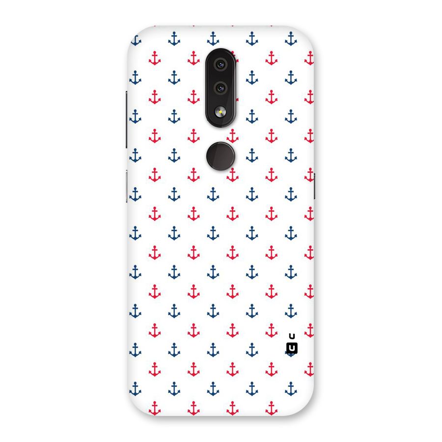 Minimal Anchor Pattern Back Case for Nokia 4.2