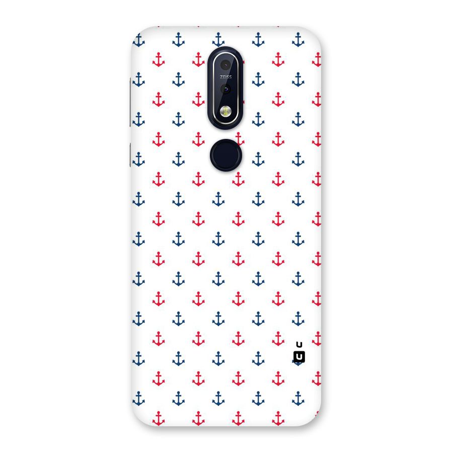 Minimal Anchor Pattern Back Case for Nokia 7.1