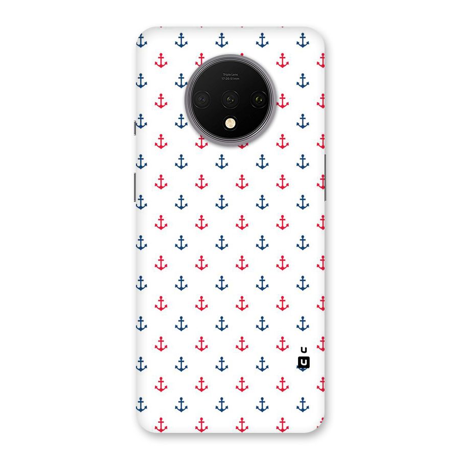Minimal Anchor Pattern Back Case for OnePlus 7T