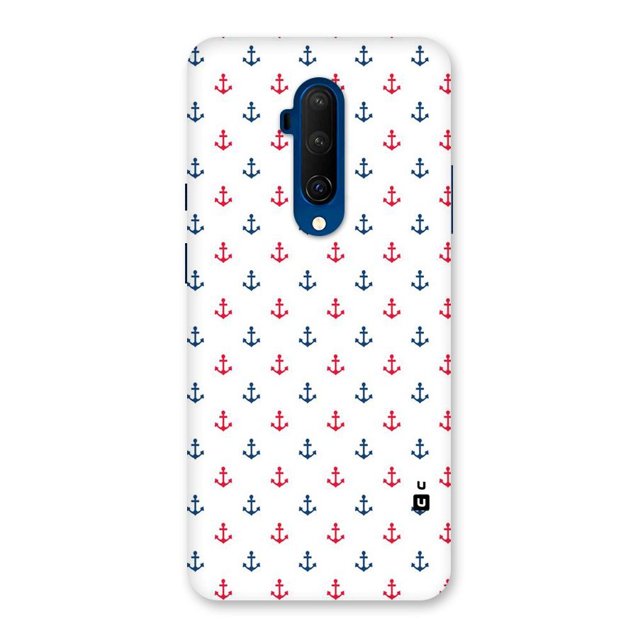 Minimal Anchor Pattern Back Case for OnePlus 7T Pro