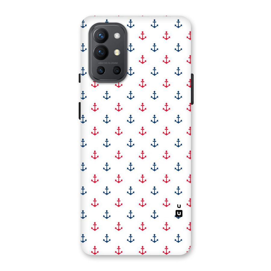 Minimal Anchor Pattern Back Case for OnePlus 9R