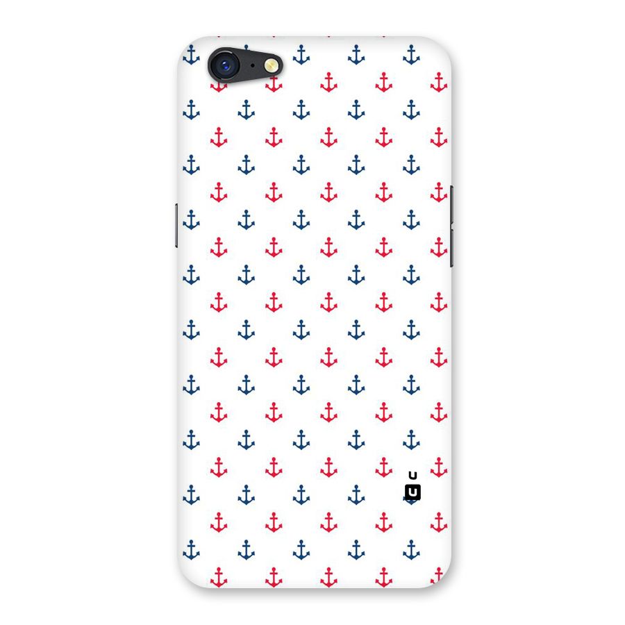 Minimal Anchor Pattern Back Case for Oppo A71