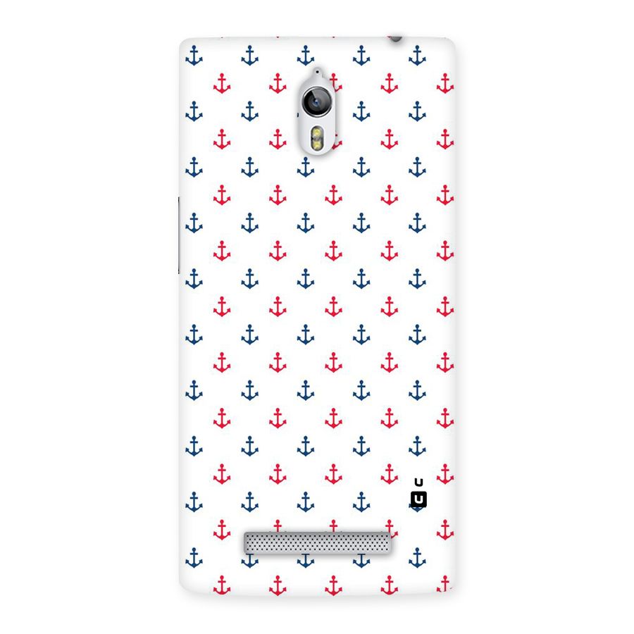 Minimal Anchor Pattern Back Case for Oppo Find 7