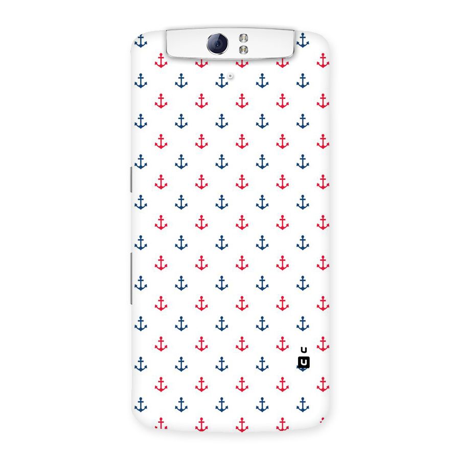 Minimal Anchor Pattern Back Case for Oppo N1