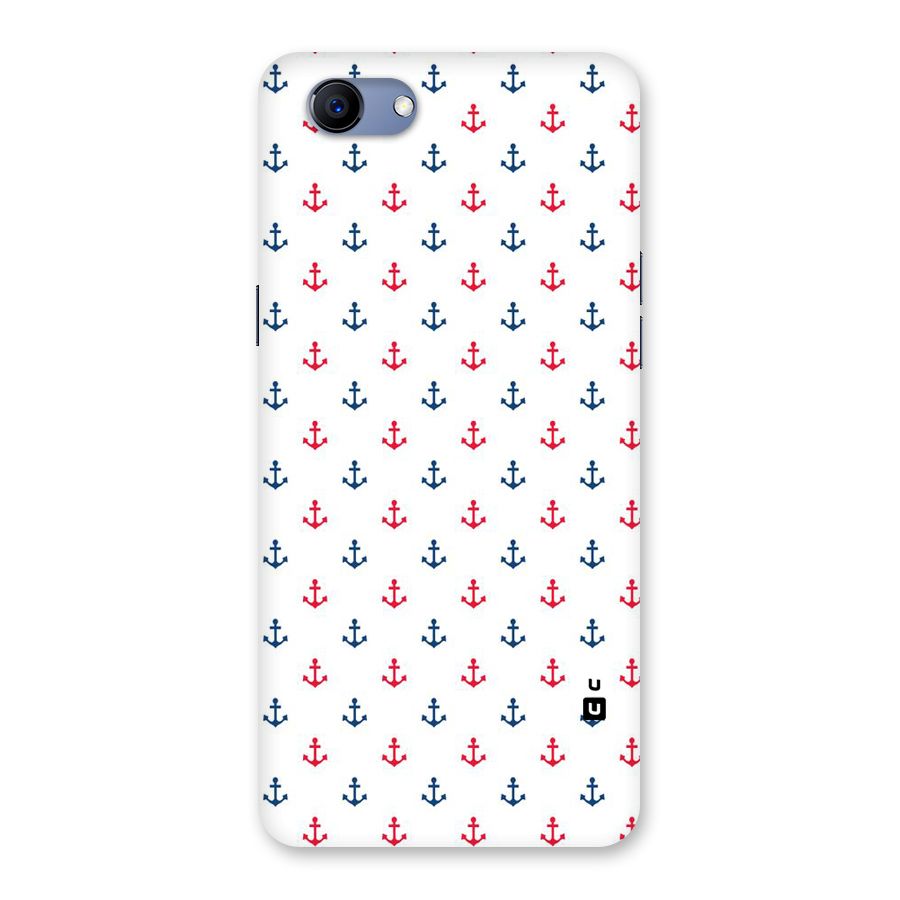 Minimal Anchor Pattern Back Case for Oppo Realme 1