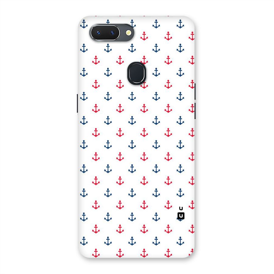 Minimal Anchor Pattern Back Case for Oppo Realme 2