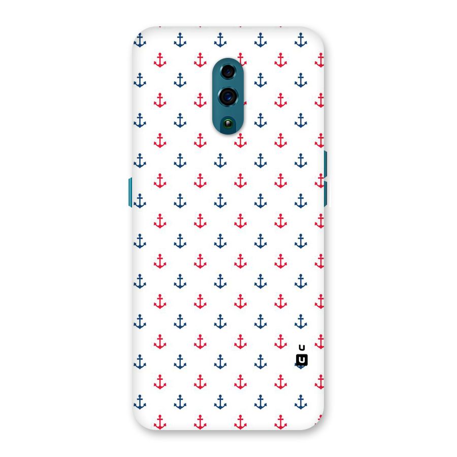 Minimal Anchor Pattern Back Case for Oppo Reno
