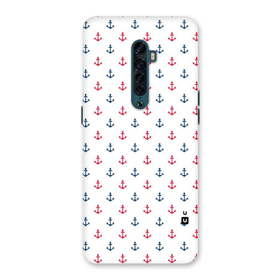 Minimal Anchor Pattern Back Case for Oppo Reno2