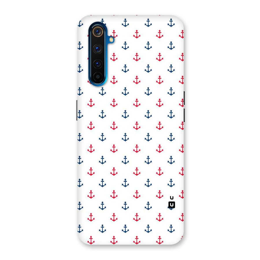 Minimal Anchor Pattern Back Case for Realme 6 Pro