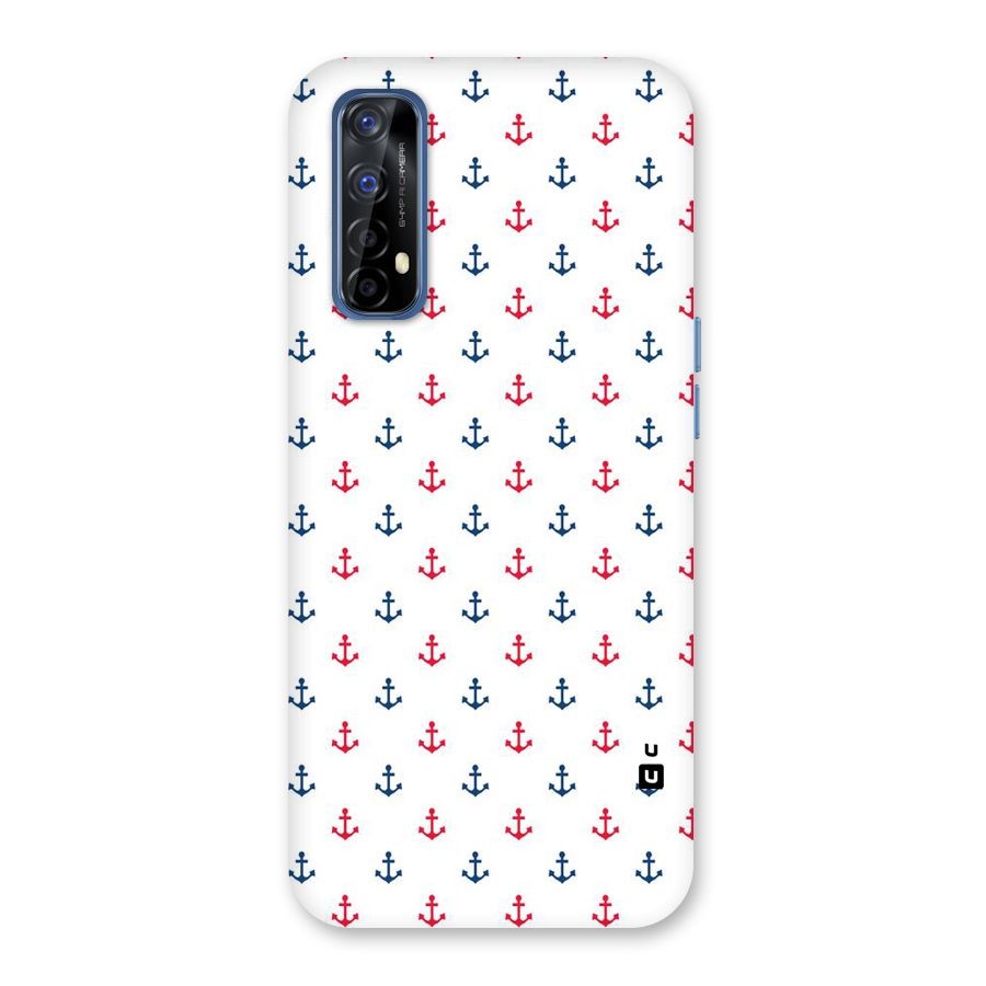 Minimal Anchor Pattern Back Case for Realme 7