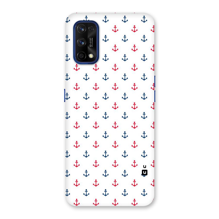 Minimal Anchor Pattern Back Case for Realme 7 Pro