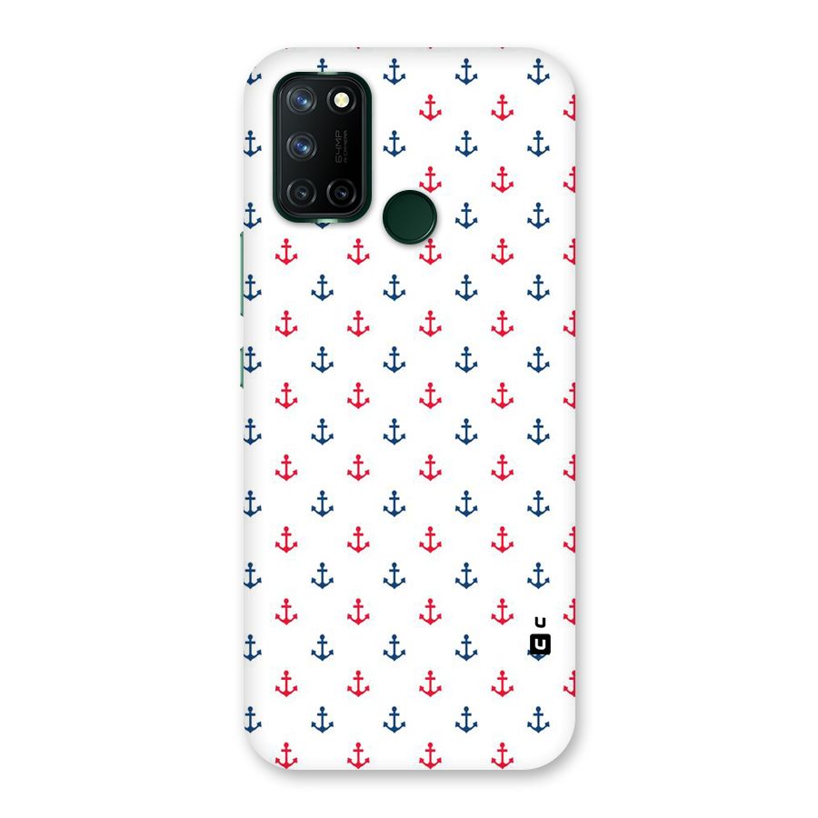 Minimal Anchor Pattern Back Case for Realme 7i