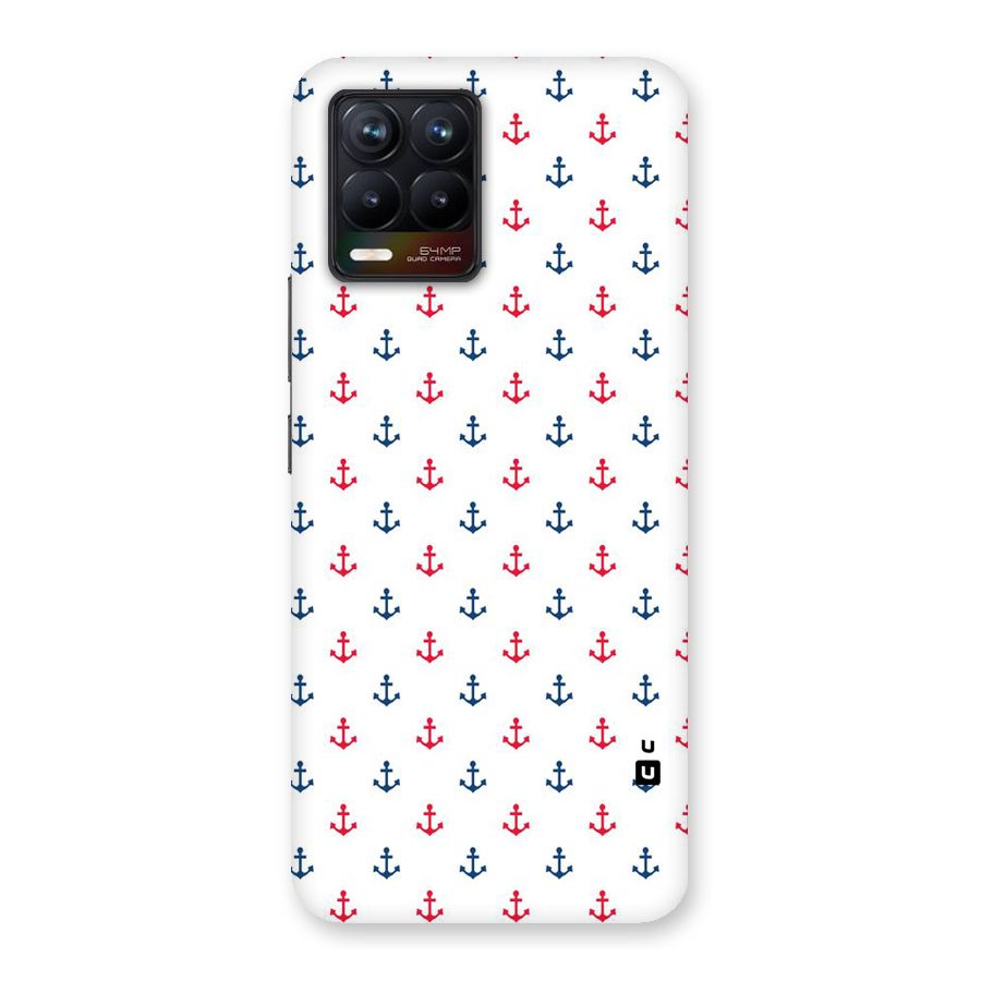 Minimal Anchor Pattern Back Case for Realme 8