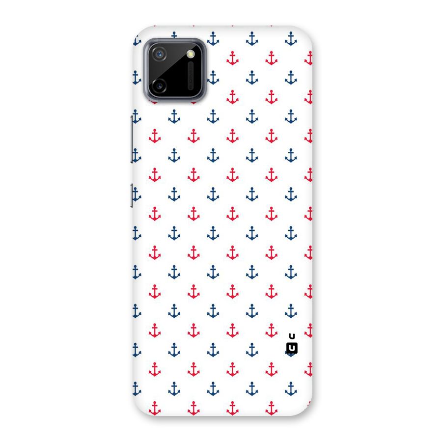 Minimal Anchor Pattern Back Case for Realme C11