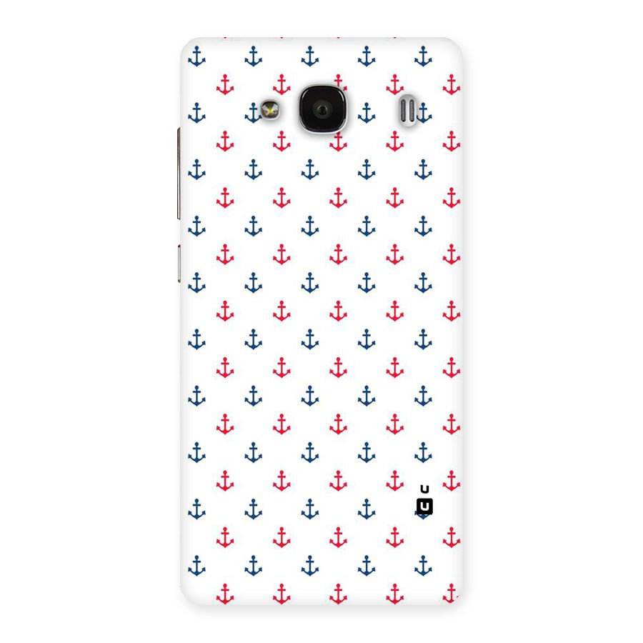 Minimal Anchor Pattern Back Case for Redmi 2 Prime