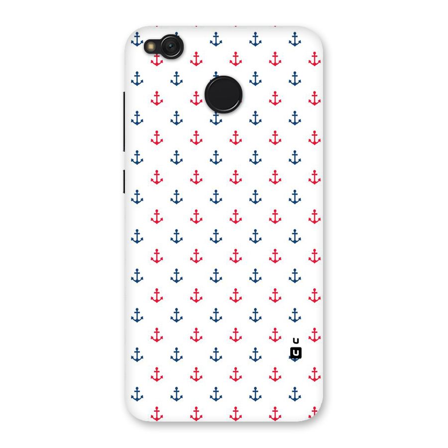 Minimal Anchor Pattern Back Case for Redmi 4