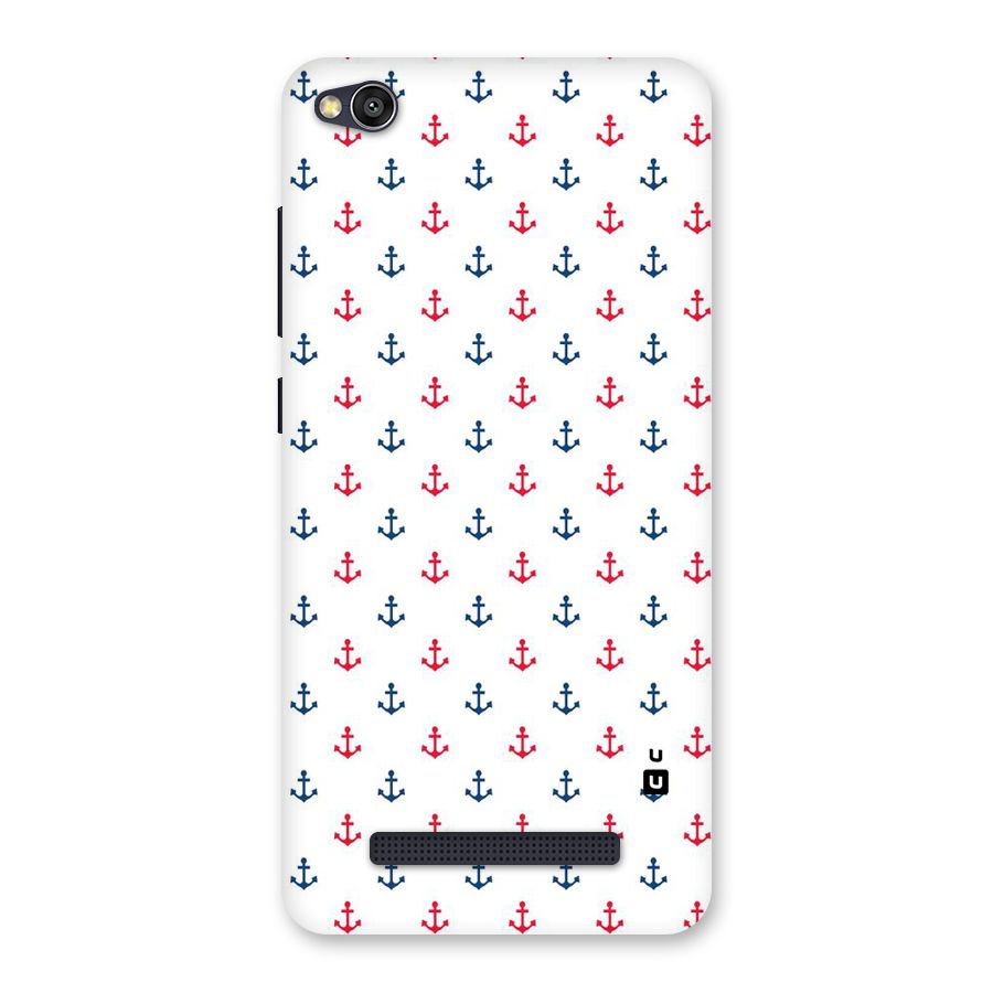 Minimal Anchor Pattern Back Case for Redmi 4A