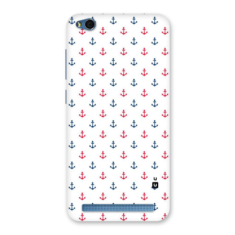 Minimal Anchor Pattern Back Case for Redmi 5A