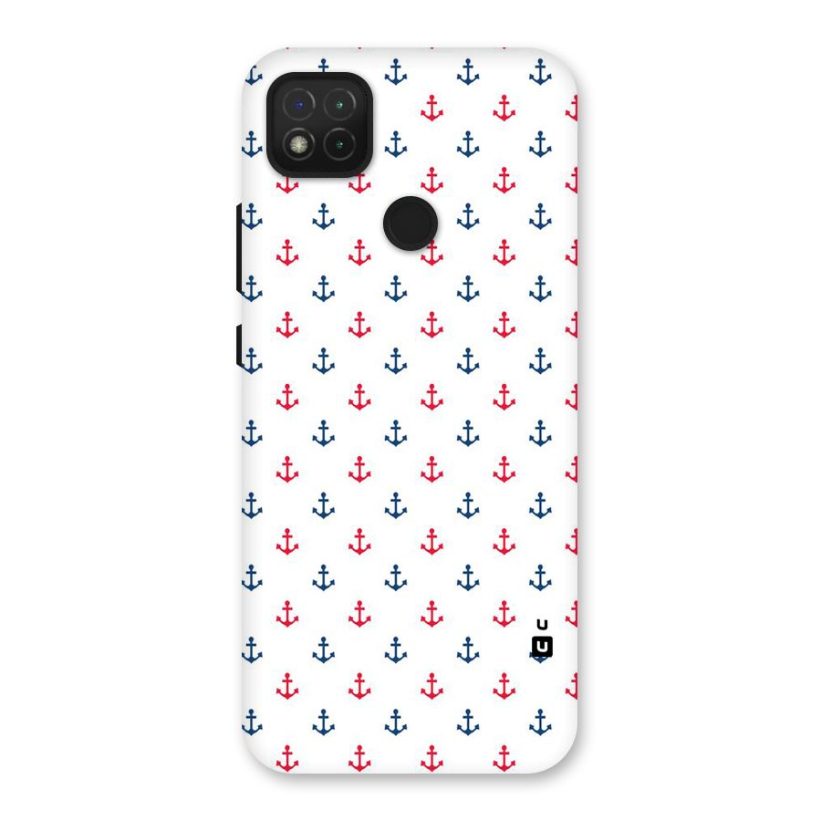 Minimal Anchor Pattern Back Case for Redmi 9