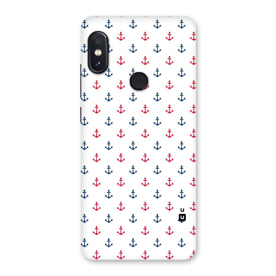 Minimal Anchor Pattern Back Case for Redmi Note 5 Pro